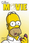 The Simpsons Movie poster